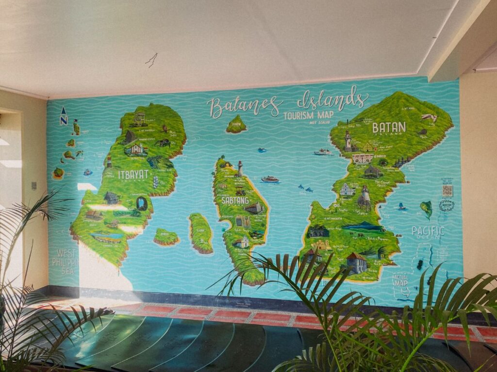 Batanes Tourism Map