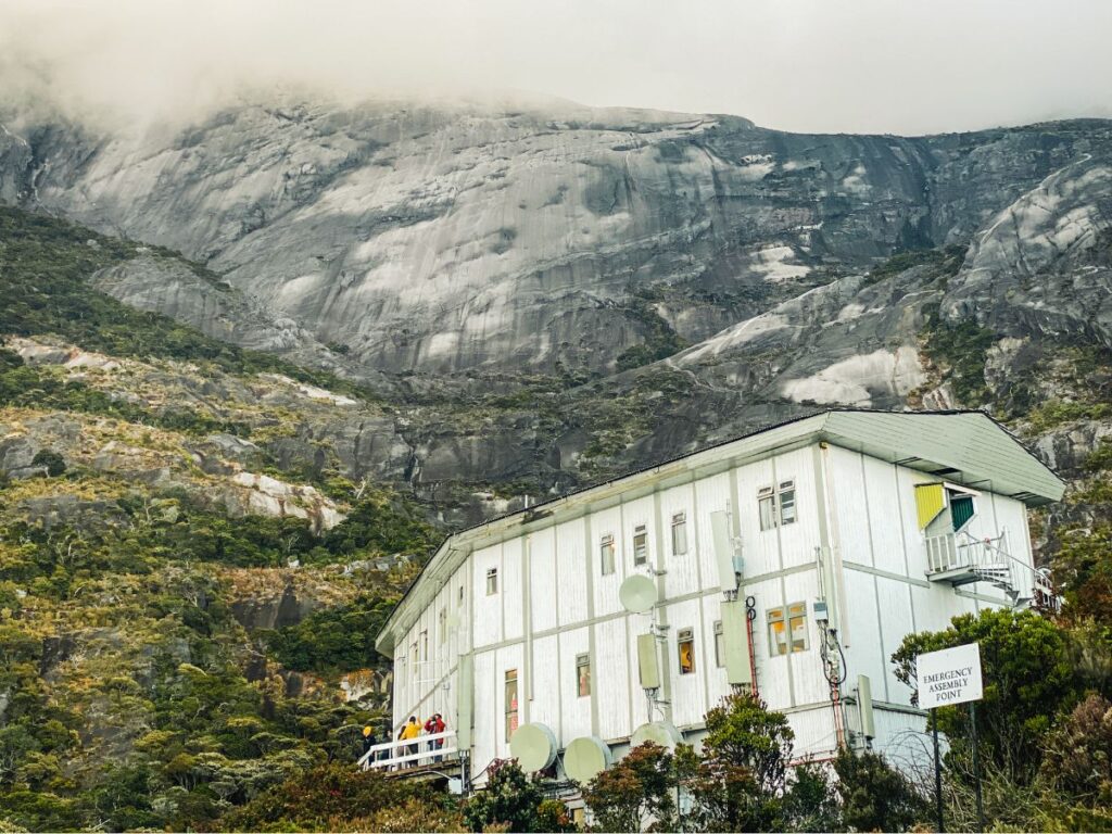 panalaban base camp at mount kinabalu